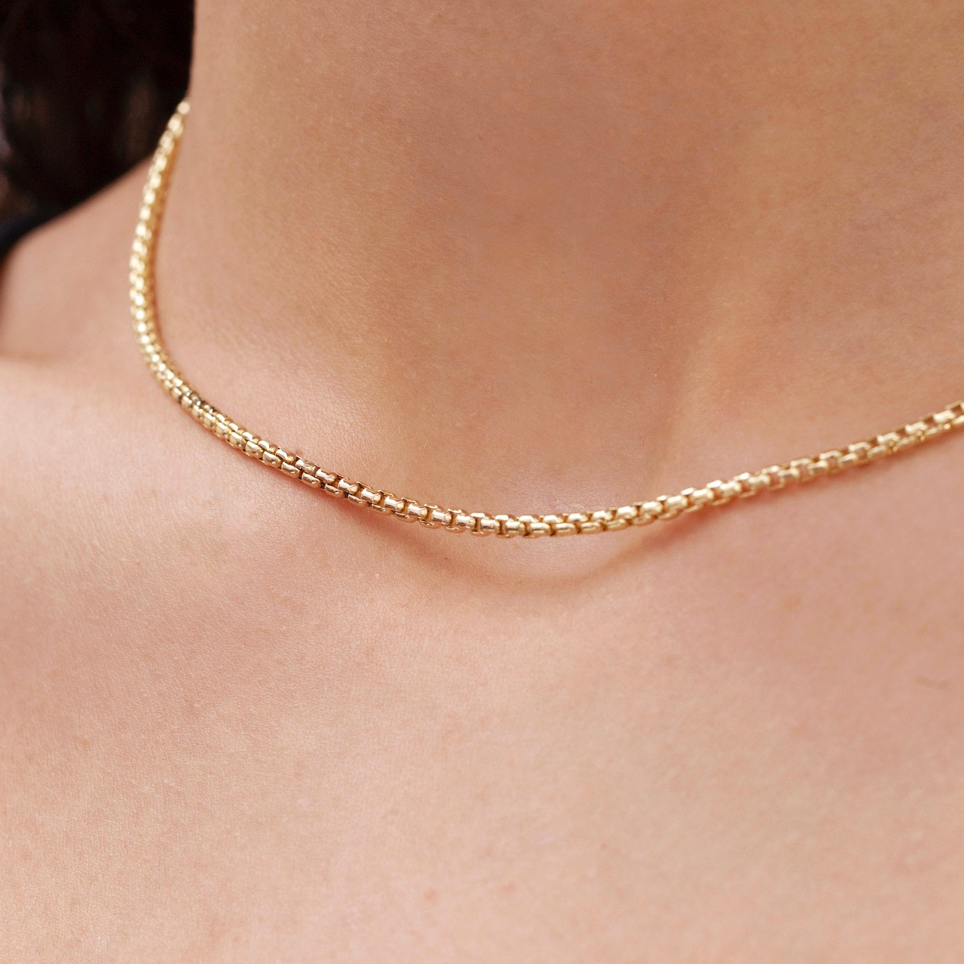 14K GOLD NECKLACE TOP 3G / GOLD