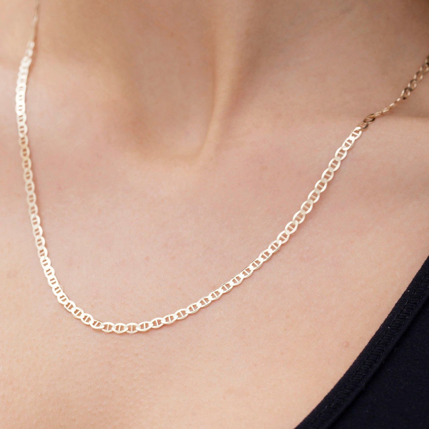 14K Gold Mariner Necklace