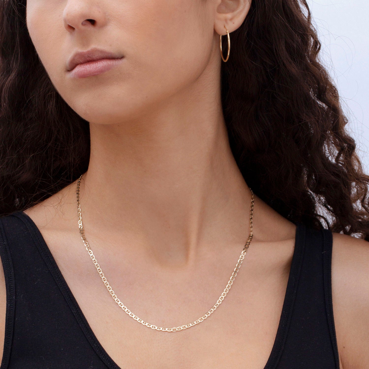 14K Gold Mariner Necklace