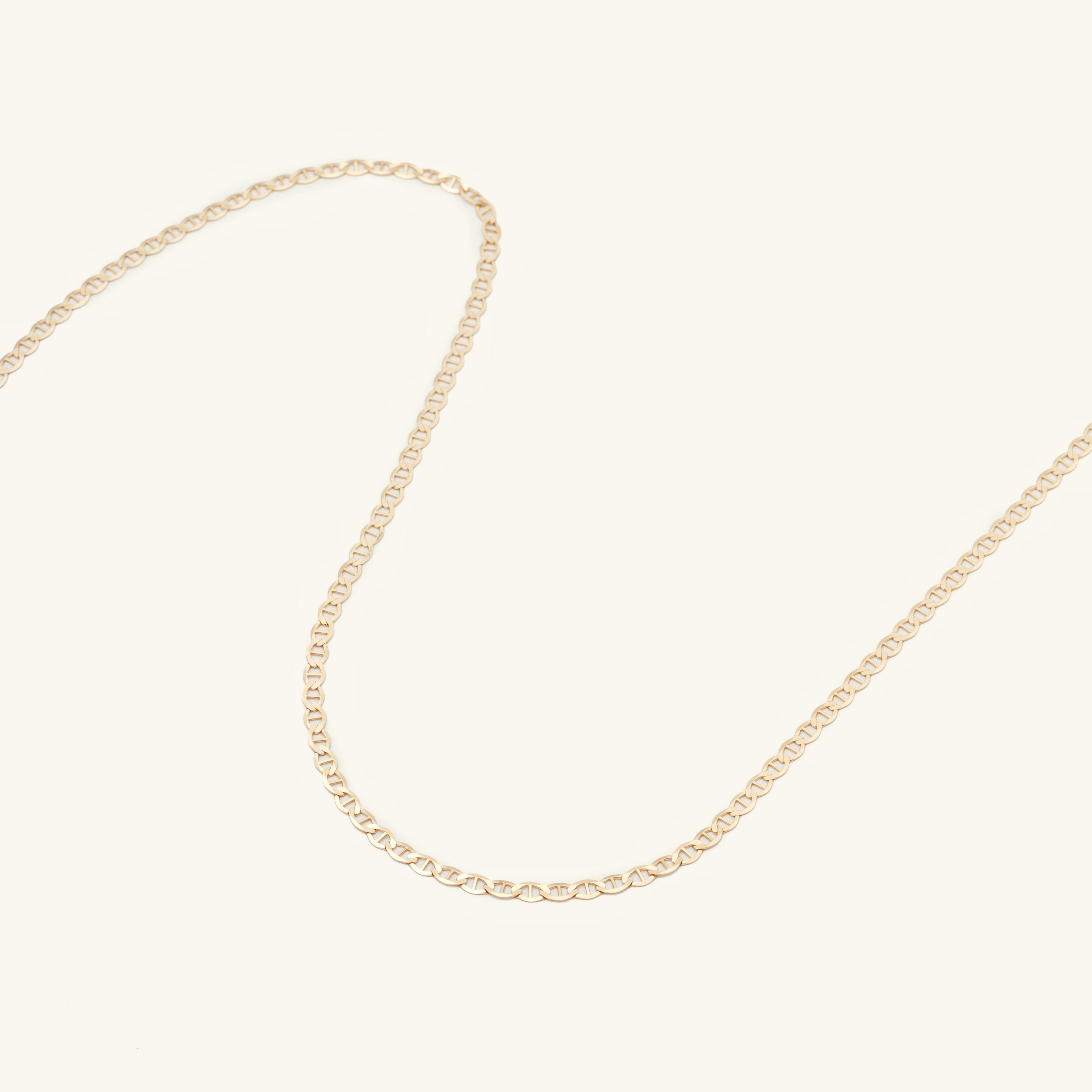 14K Gold Mariner Necklace