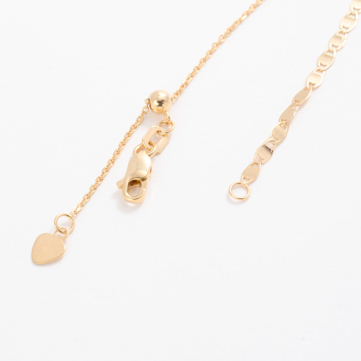 14K Gold Mirror Valentino Choker Necklace