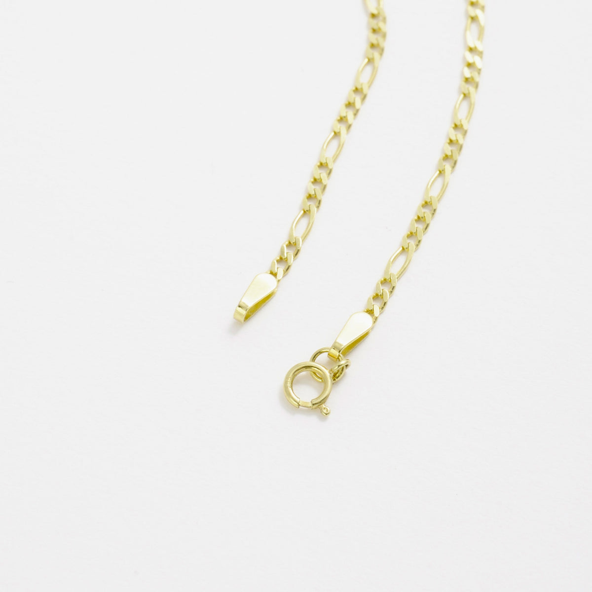 14K Gold Figaro Anklet