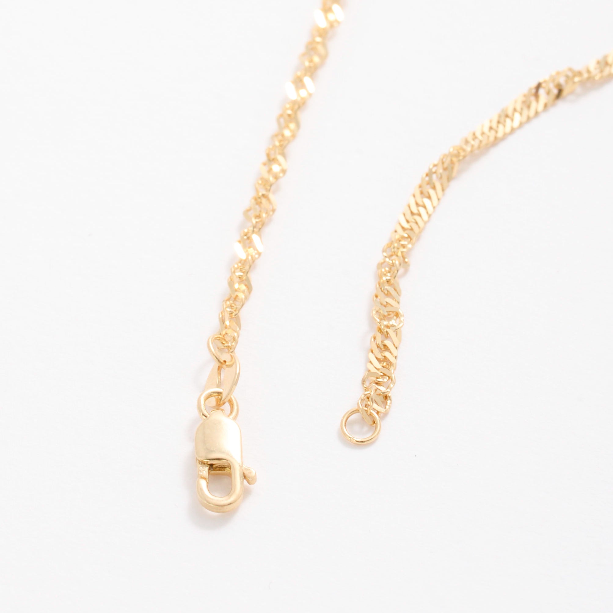 14K Gold Singapore Bracelet