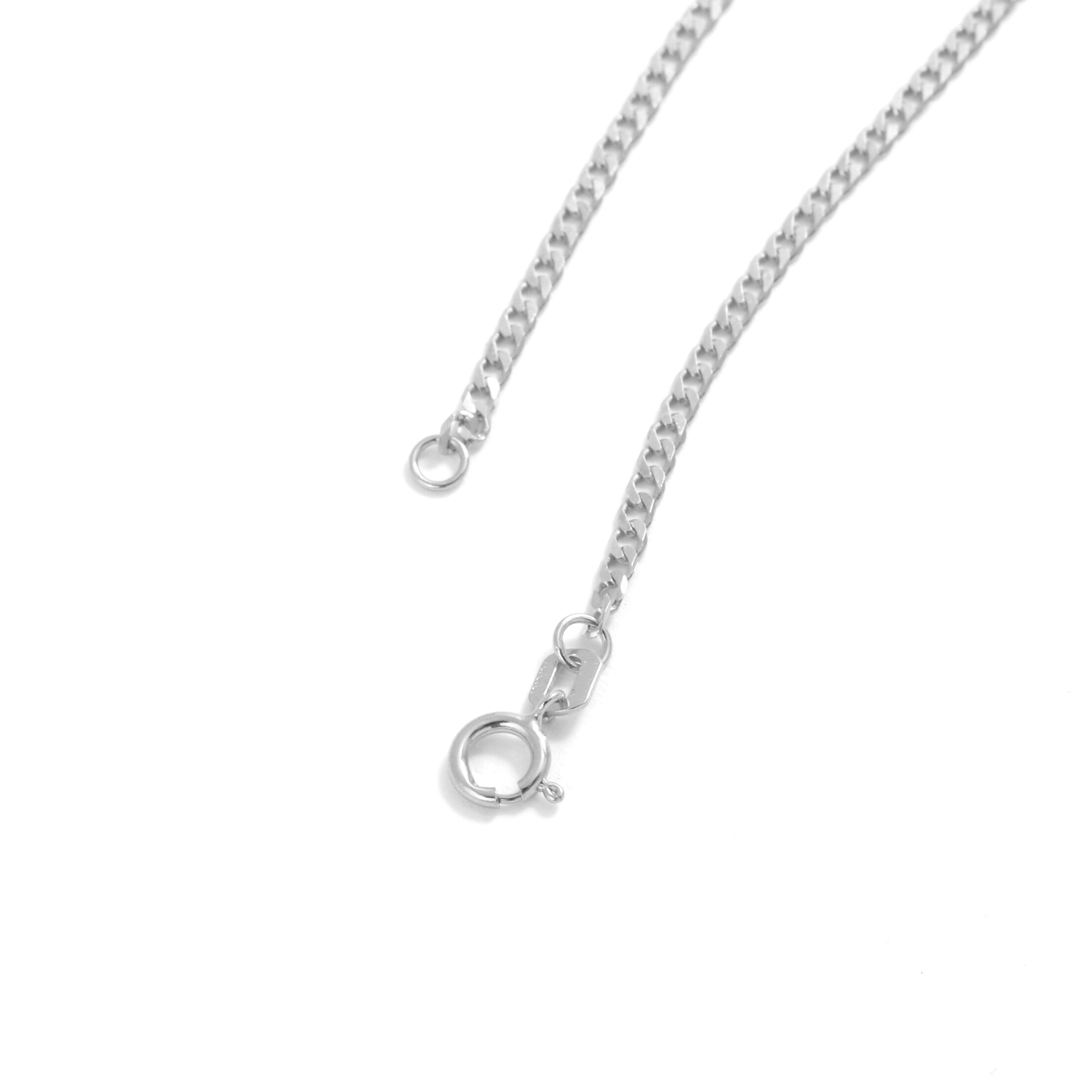 14K Gold Thin Curb Chain Bracelet