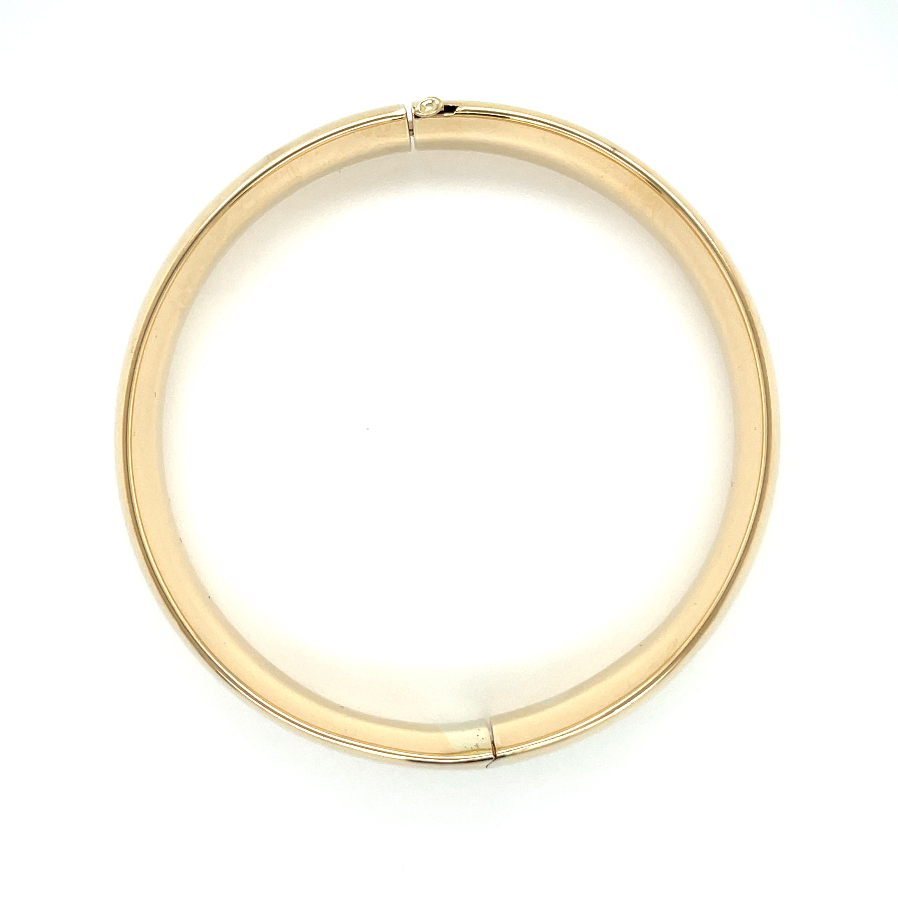 14K YELLOW GOLD BANGLE