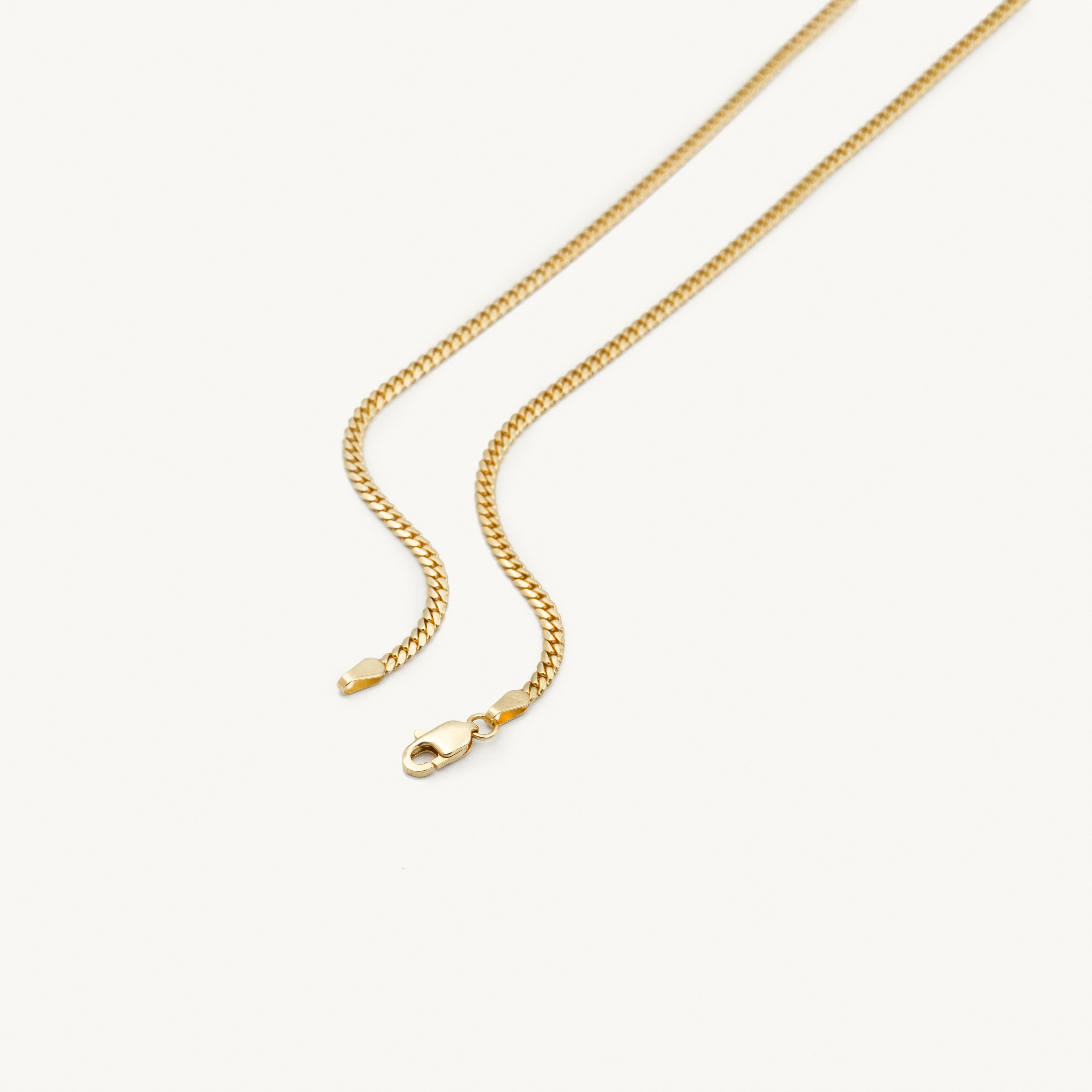 14k gold miami cuban necklace women