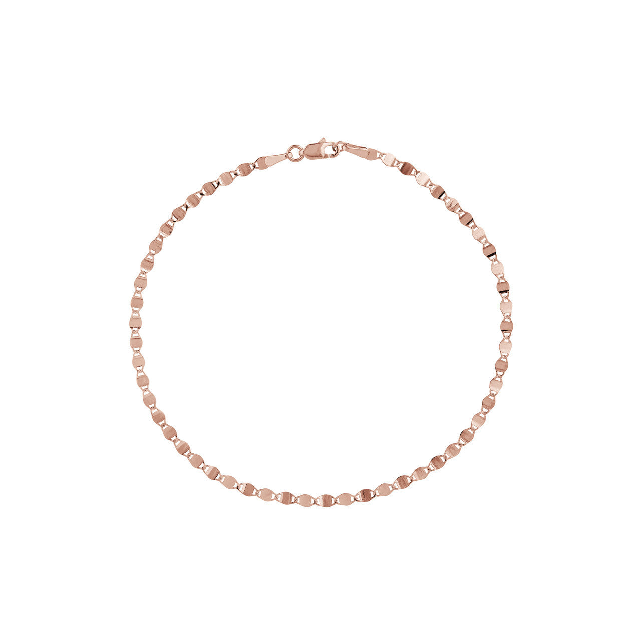 14K Gold Mirror Bracelet