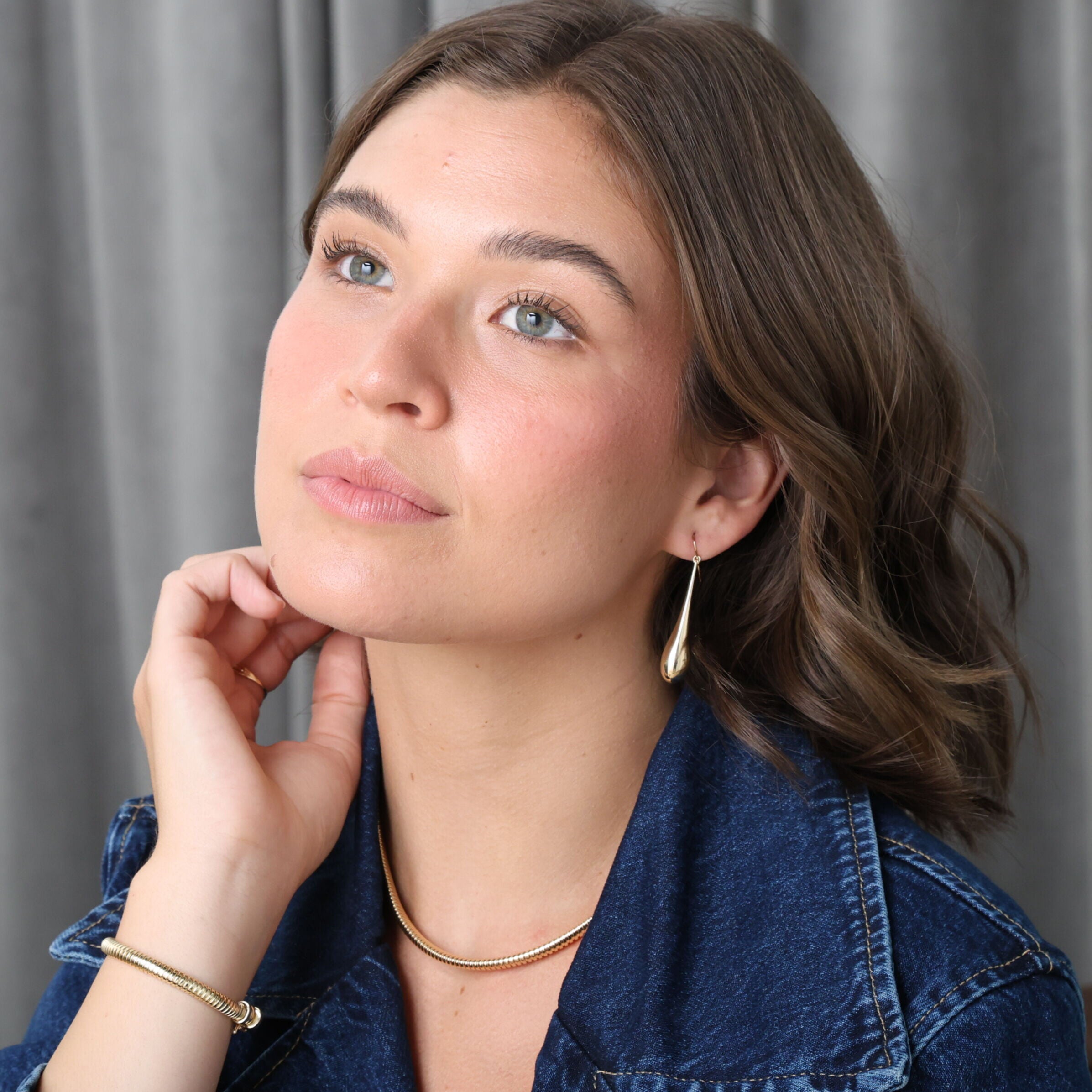 14K Gold Tubogas Necklace