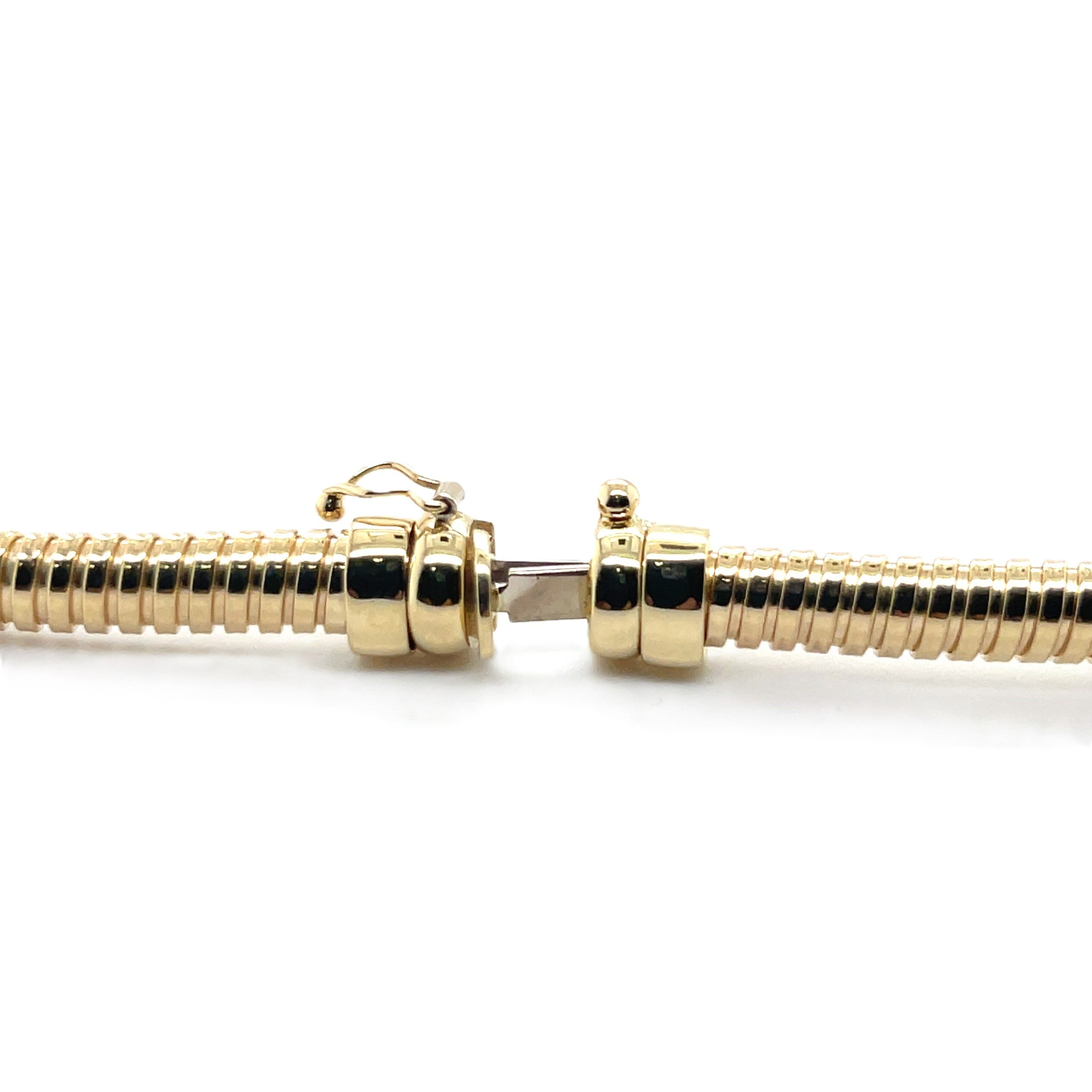 14K Gold Tubogas Necklace