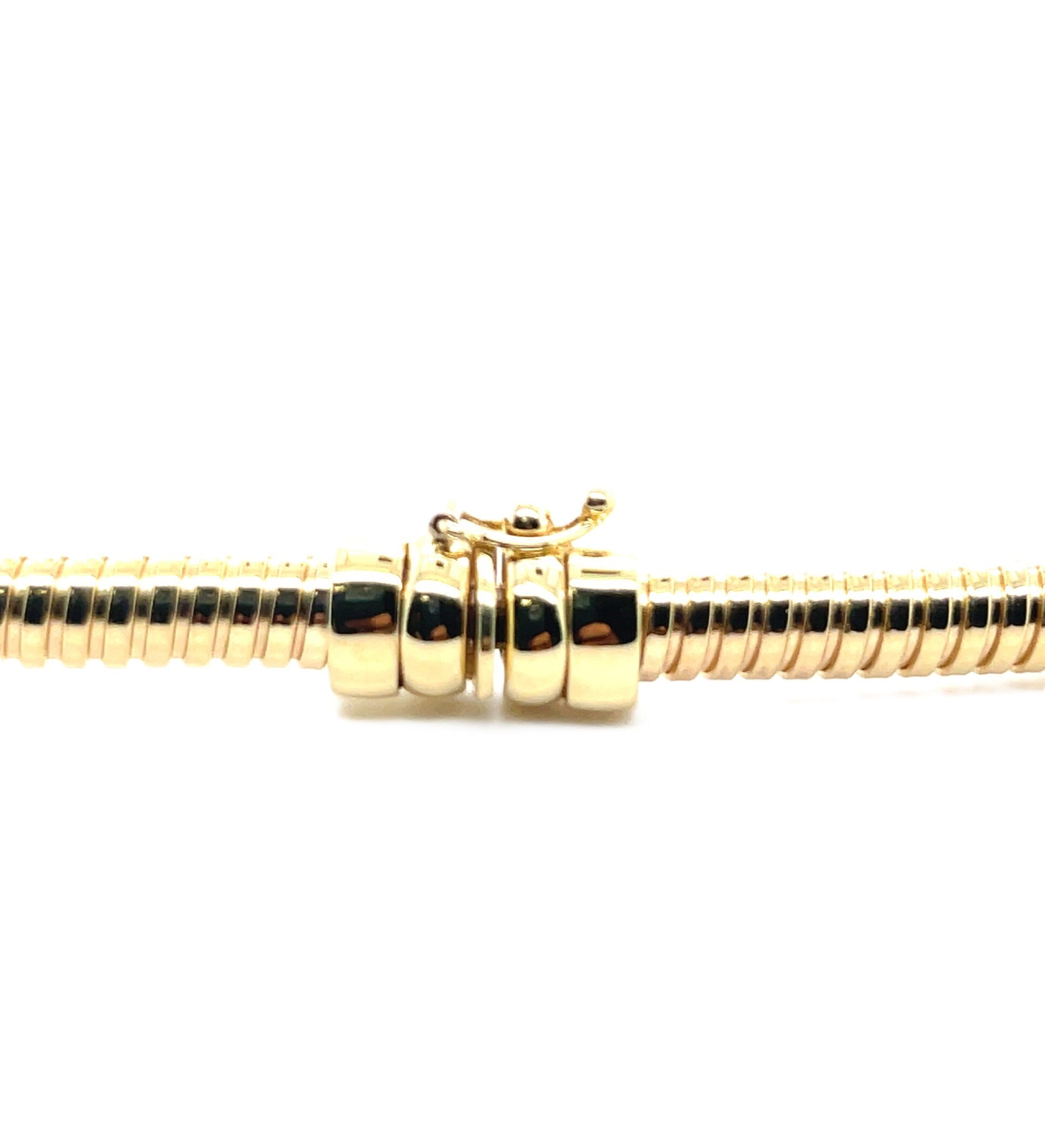 14K Gold Tubogas Necklace