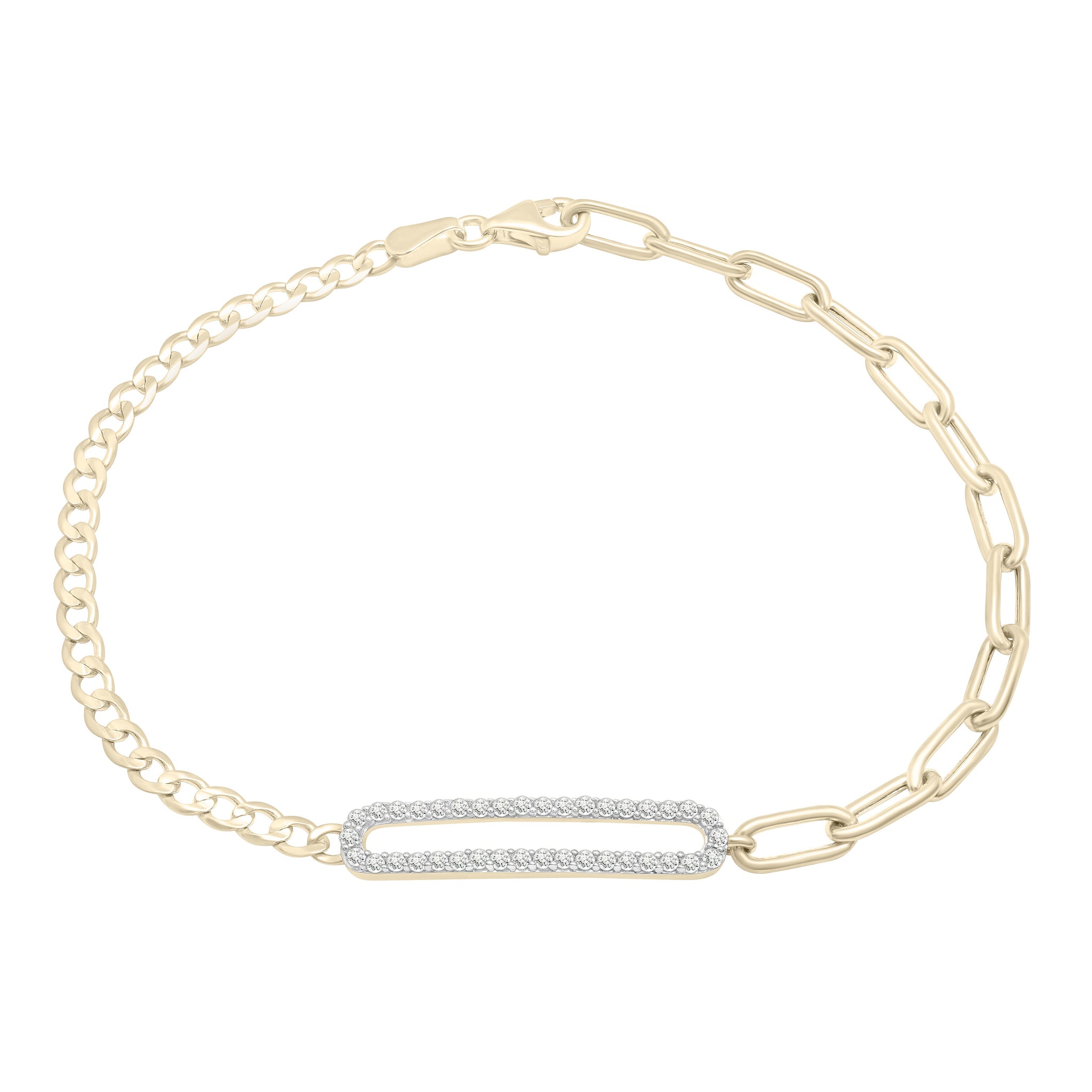 CHAINE ECHAPPEE DIAMOND LINK BRACELET