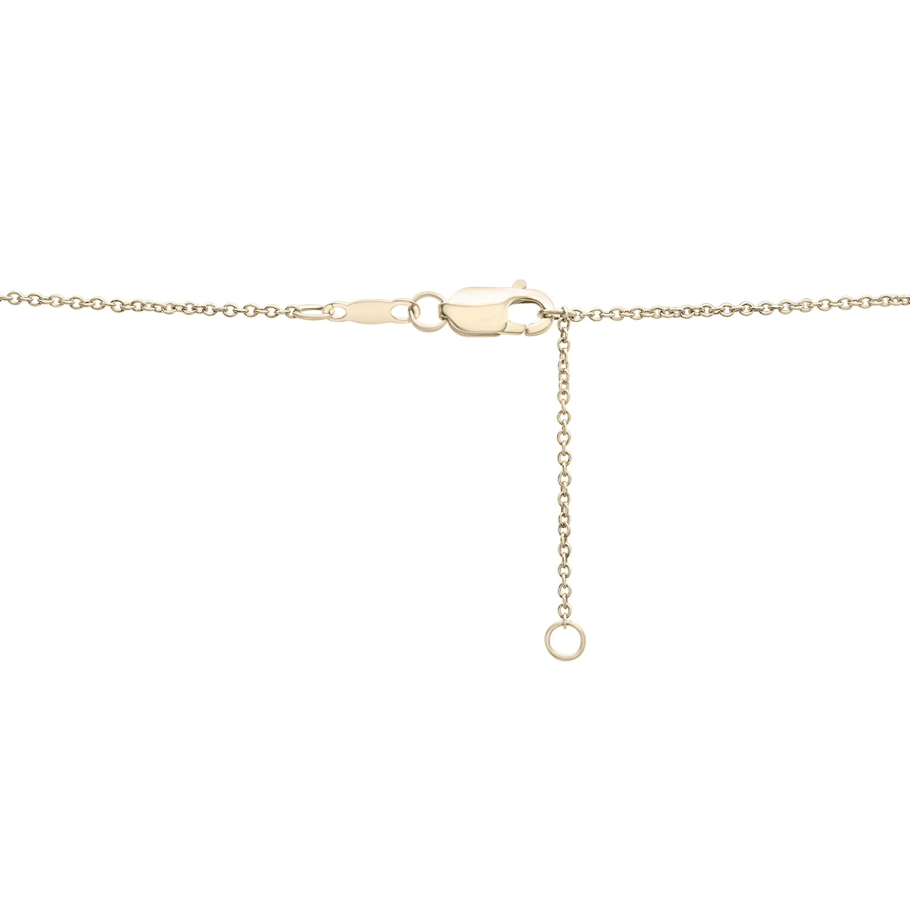 Pearl Bar Necklace In 14K Gold