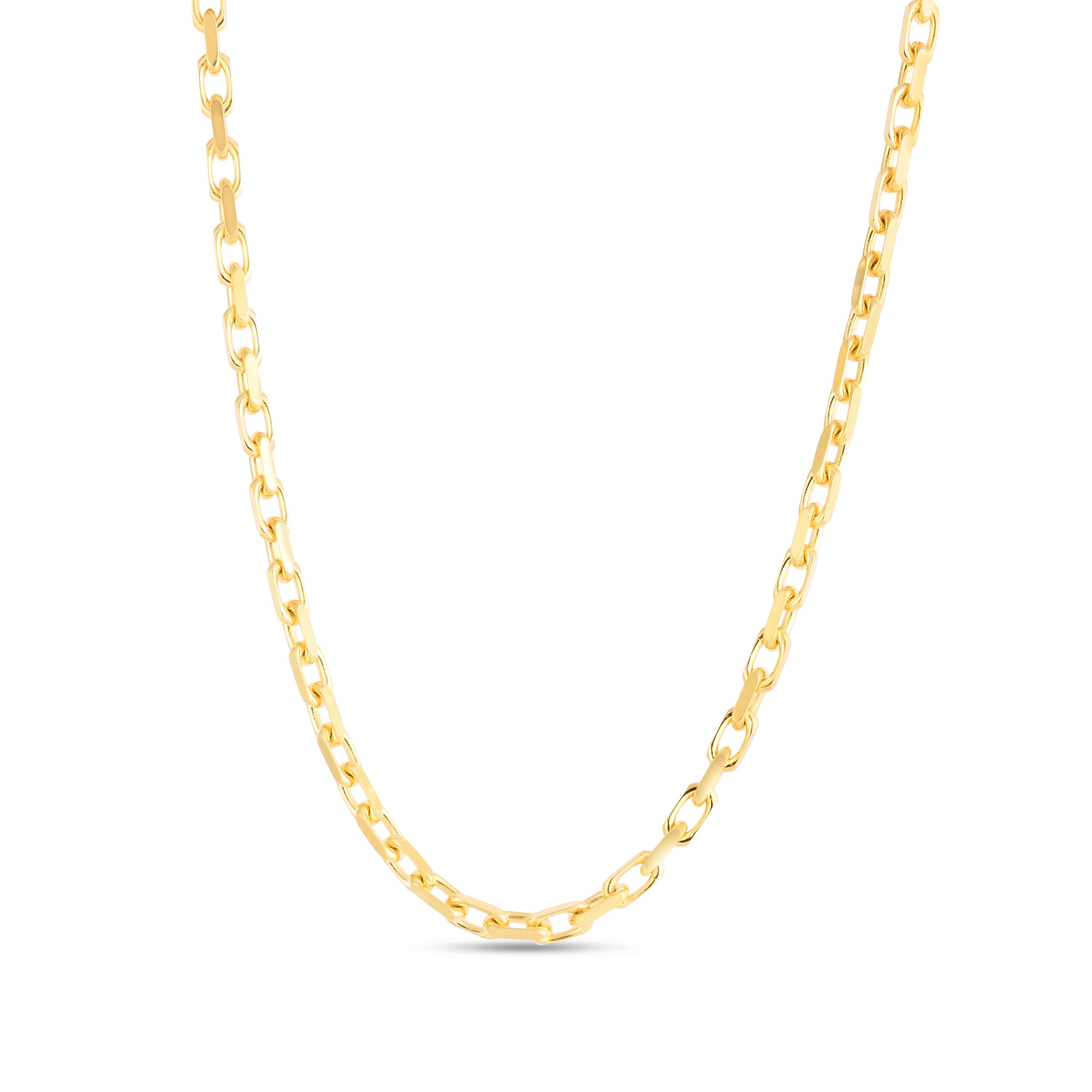 14K Cable Link Necklace