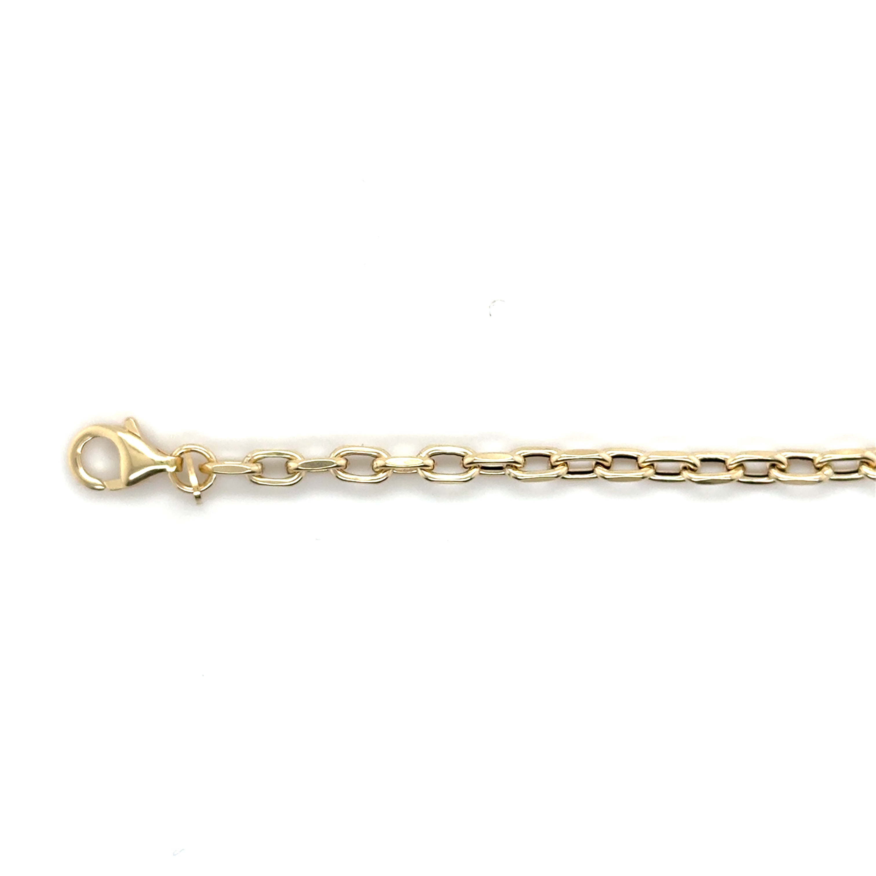 14K Gold Cable Link Chain Bracelet – Lightweight, Versatile and Everyday Elegant