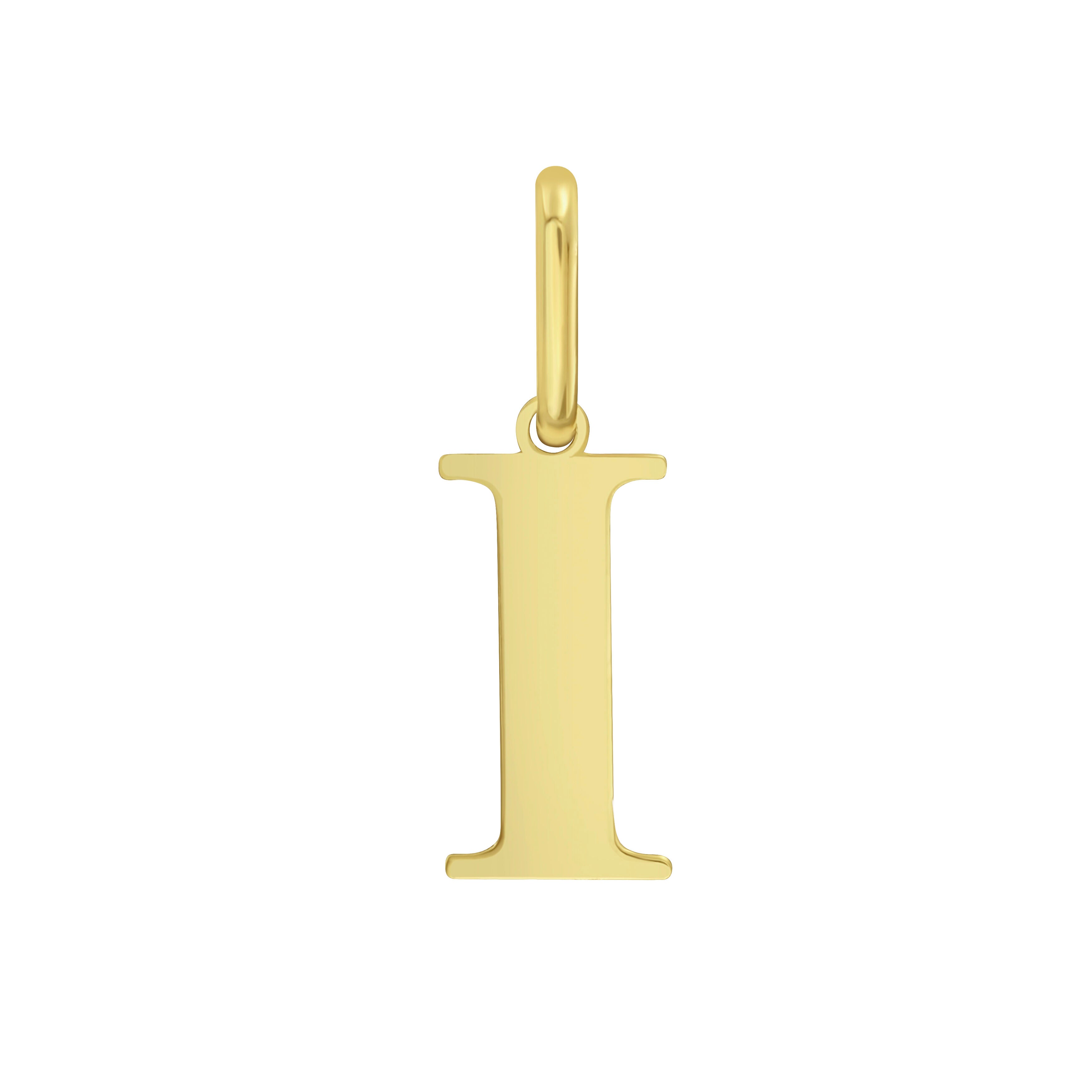 14K Gold Initial Charm / Pendant
