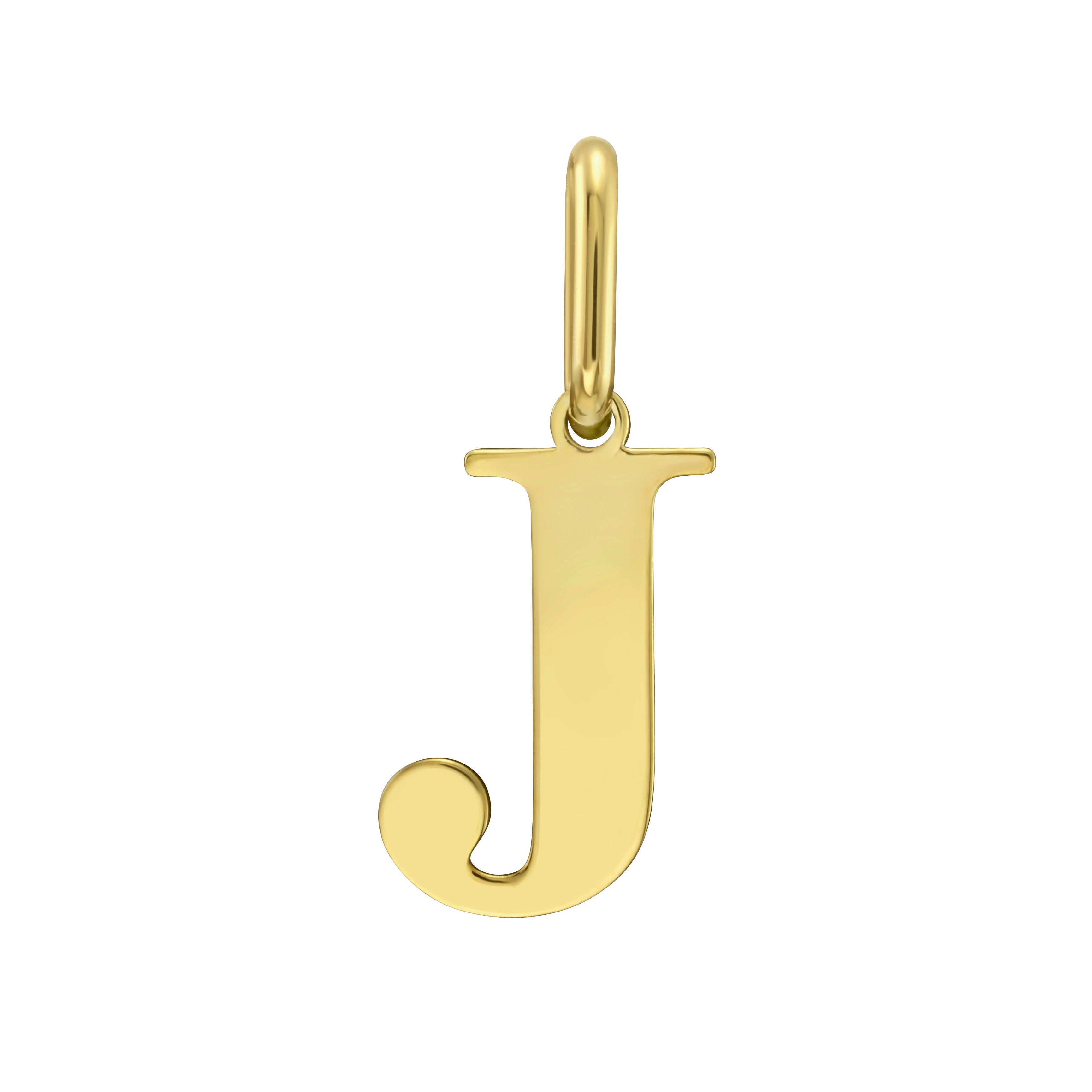 14K Gold Initial Charm / Pendant