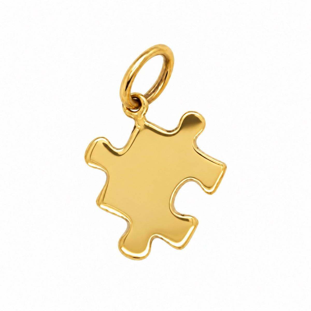 14K Yellow Gold Christmas Tree Charm