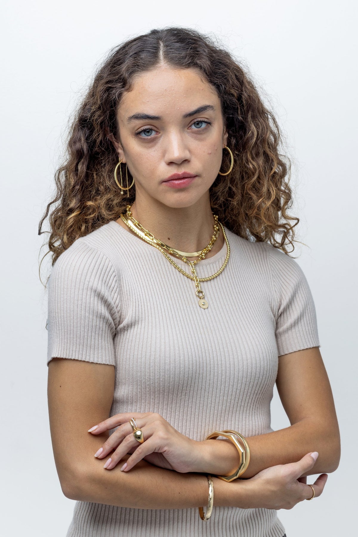 The Golden Hour Stack | 14K Gold Layered Necklace Set