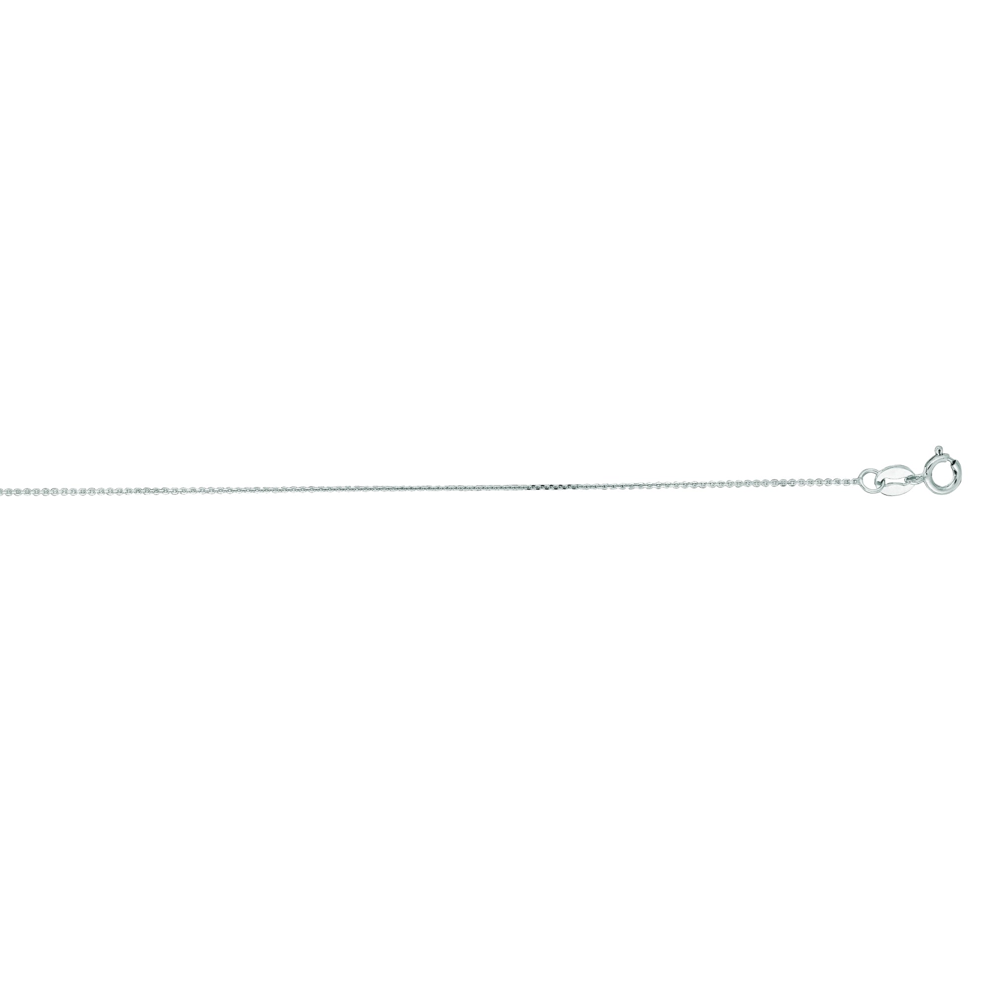 14K Gold Thin Cable Necklace Chain