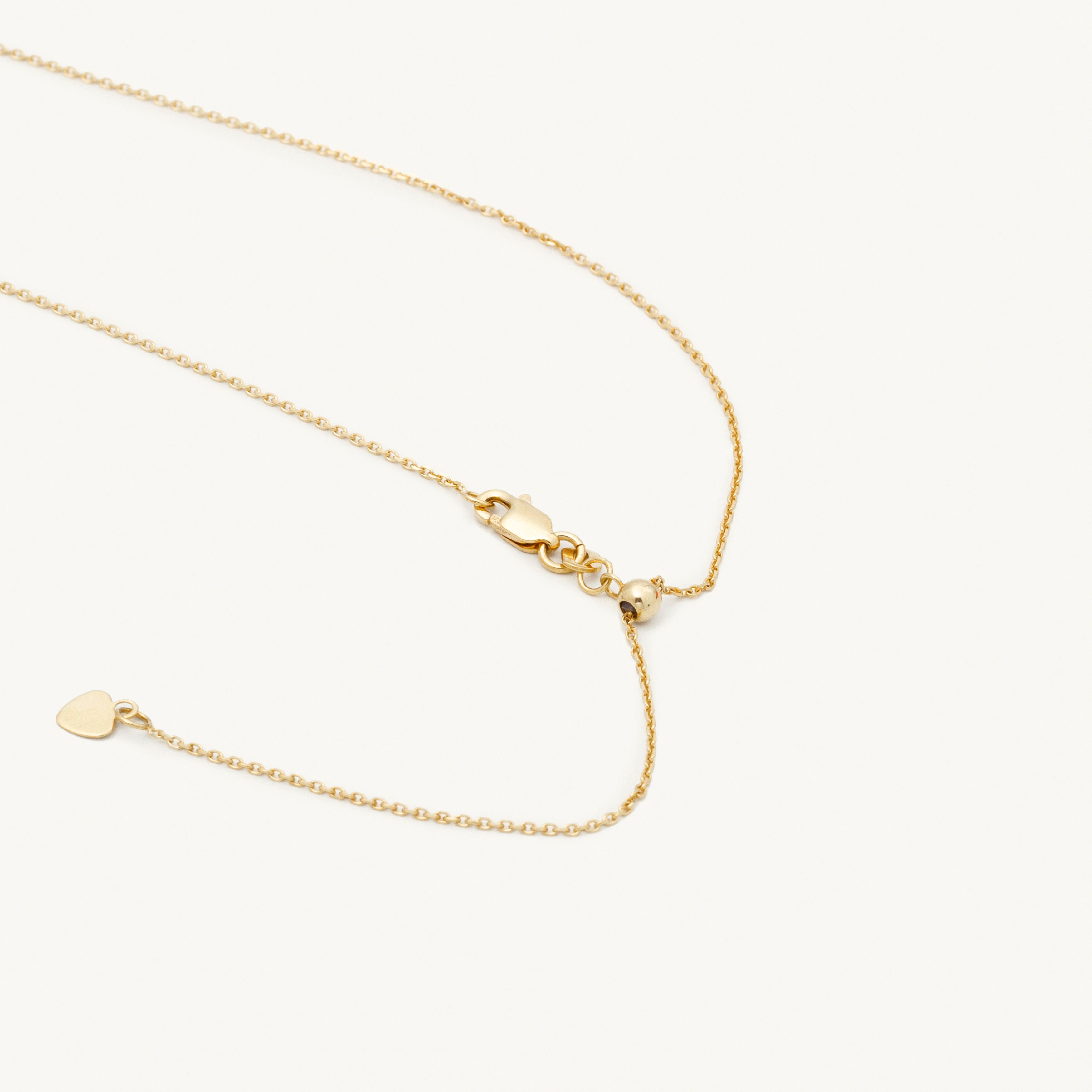14K Gold Engravable Bar Choker Necklace