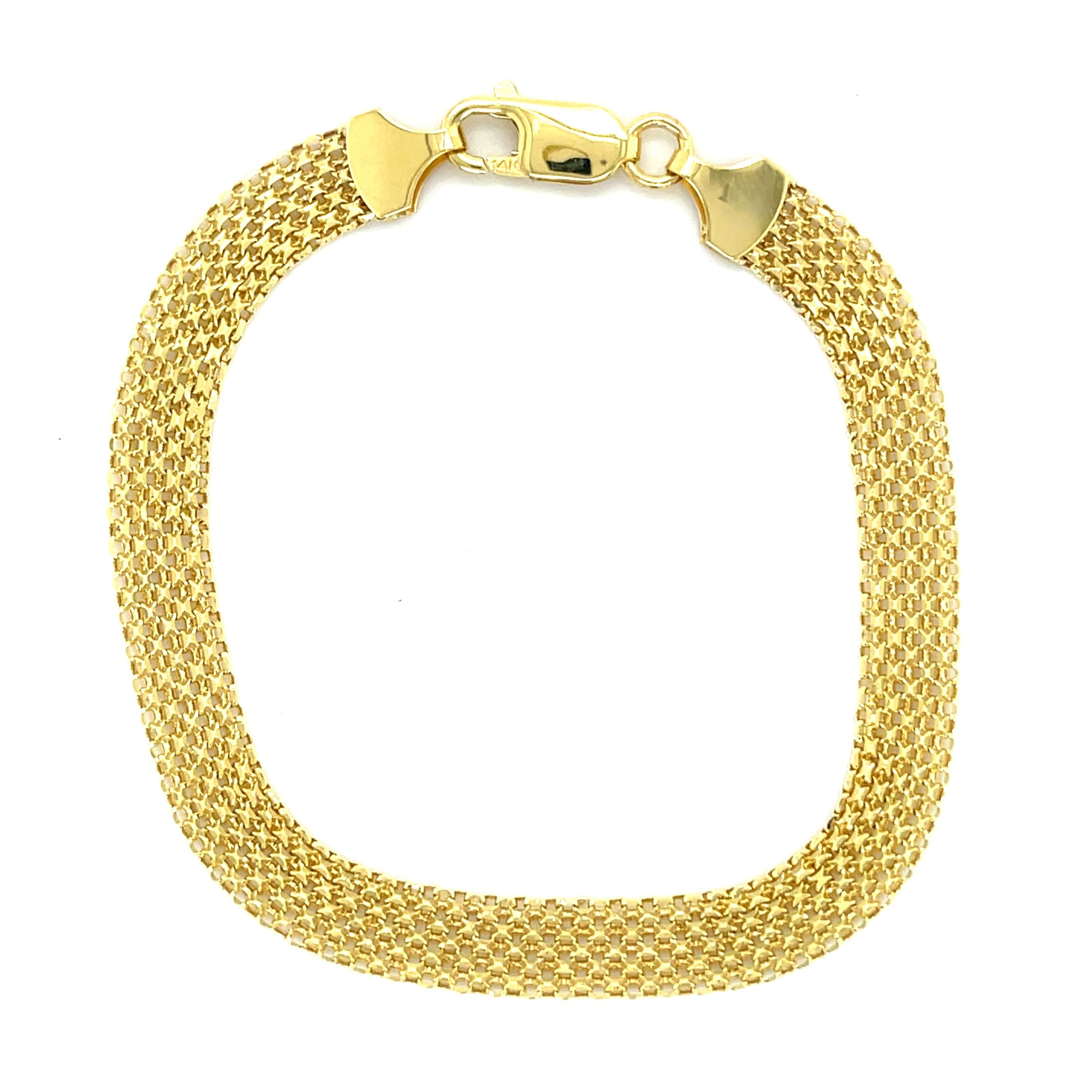 14K Gold Bismark Bracelet