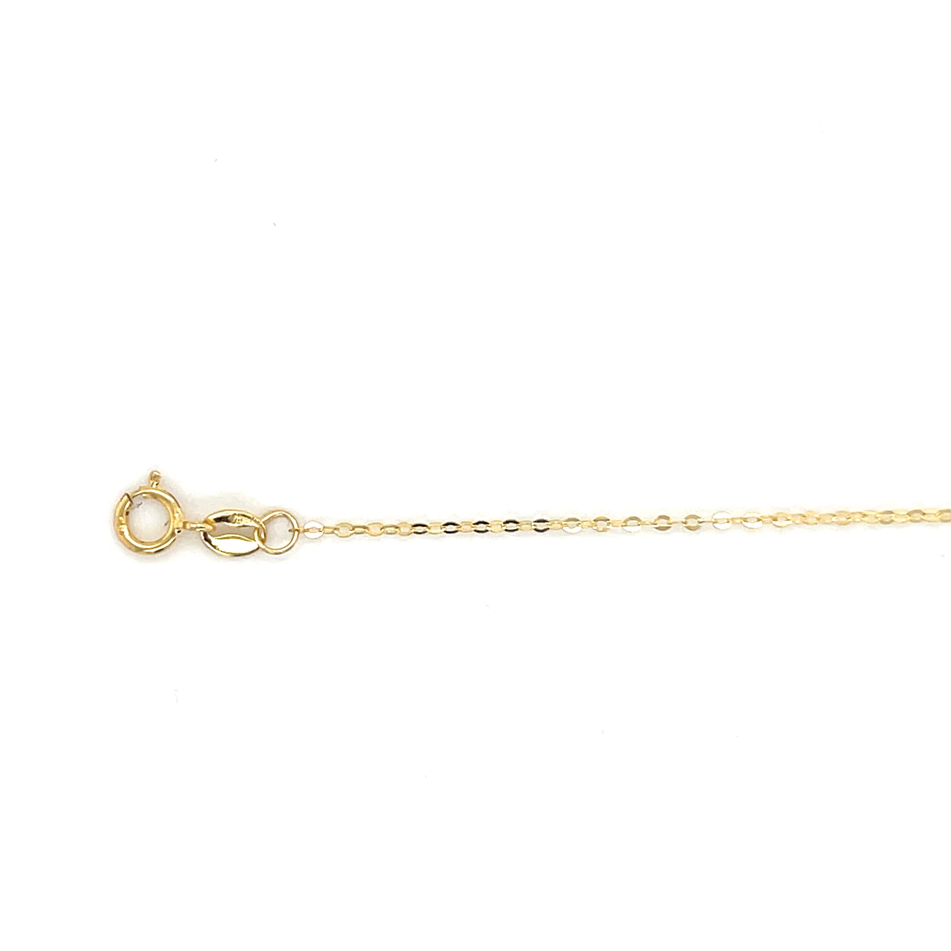 14K Gold North Star Necklace