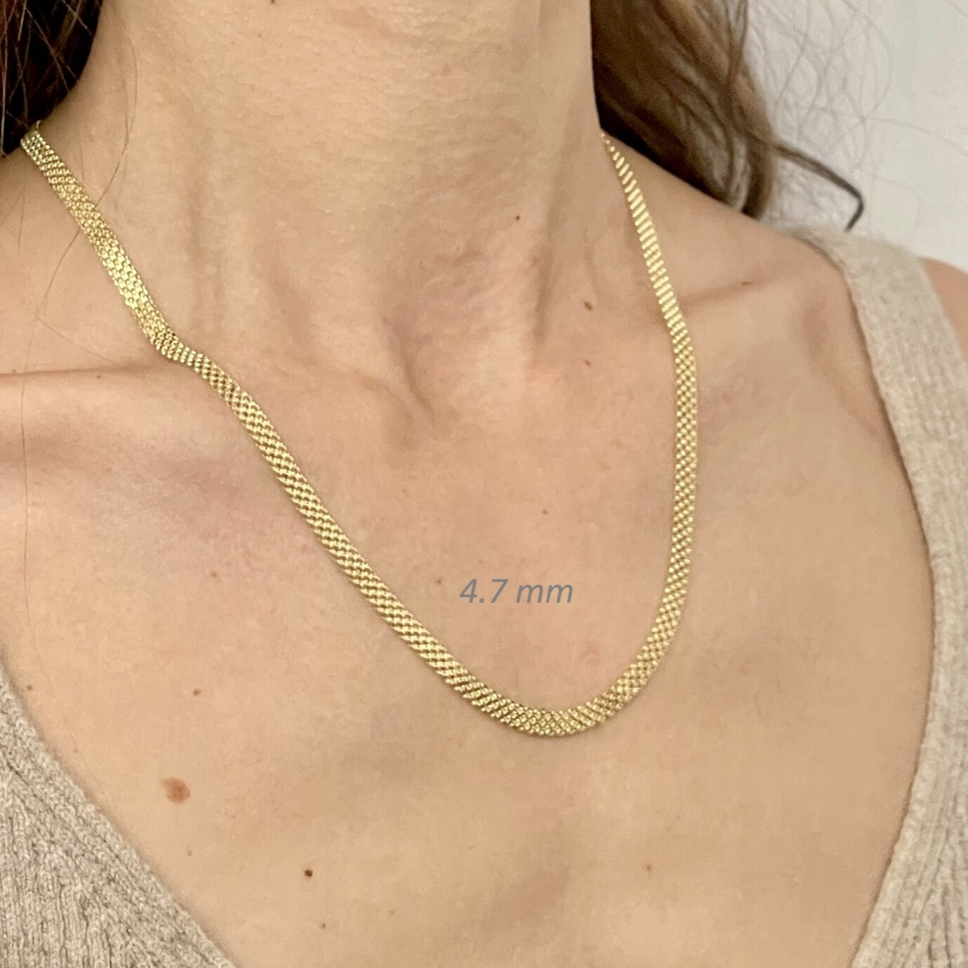 14K Gold Bismark Necklace