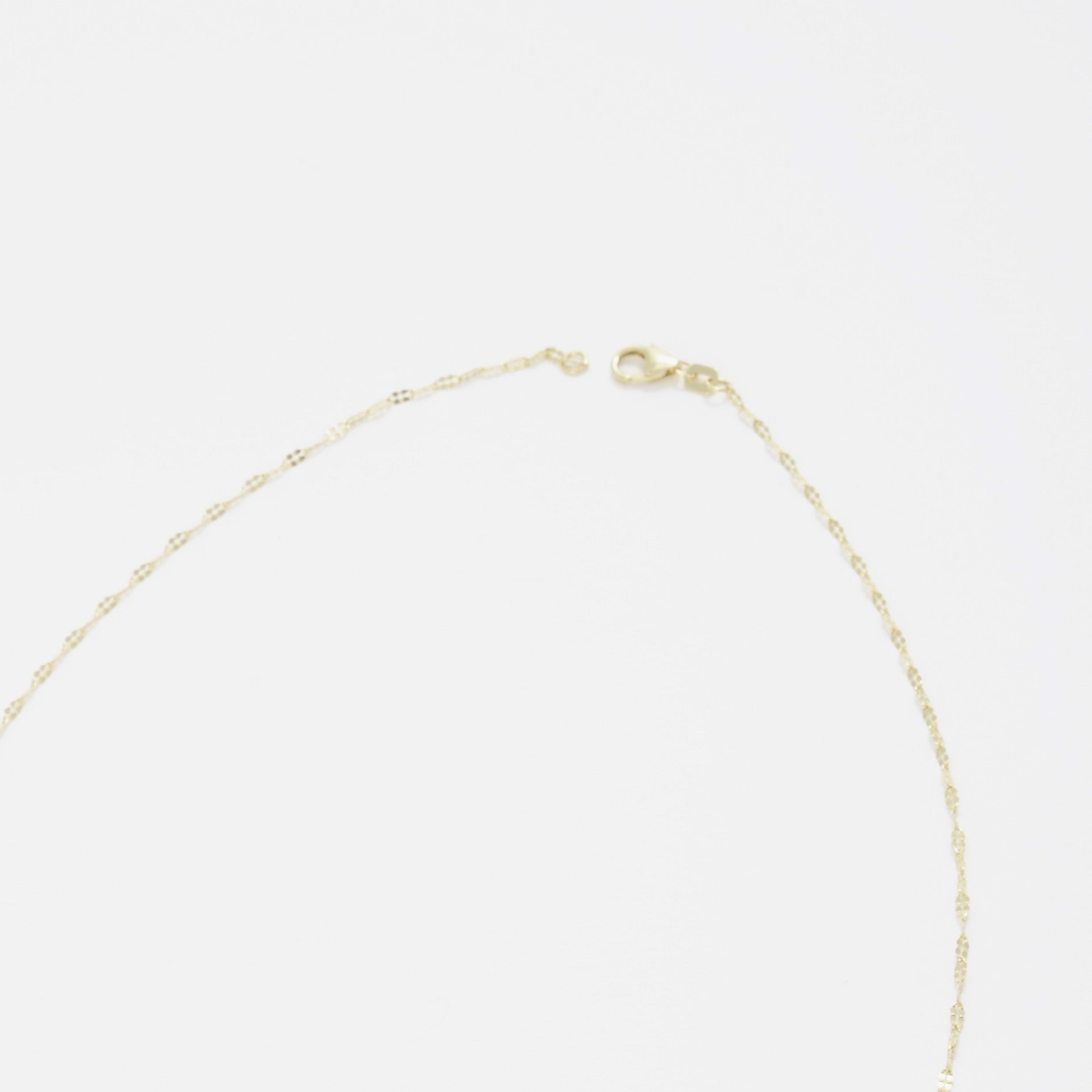 14K Gold Layered Lariat Necklace