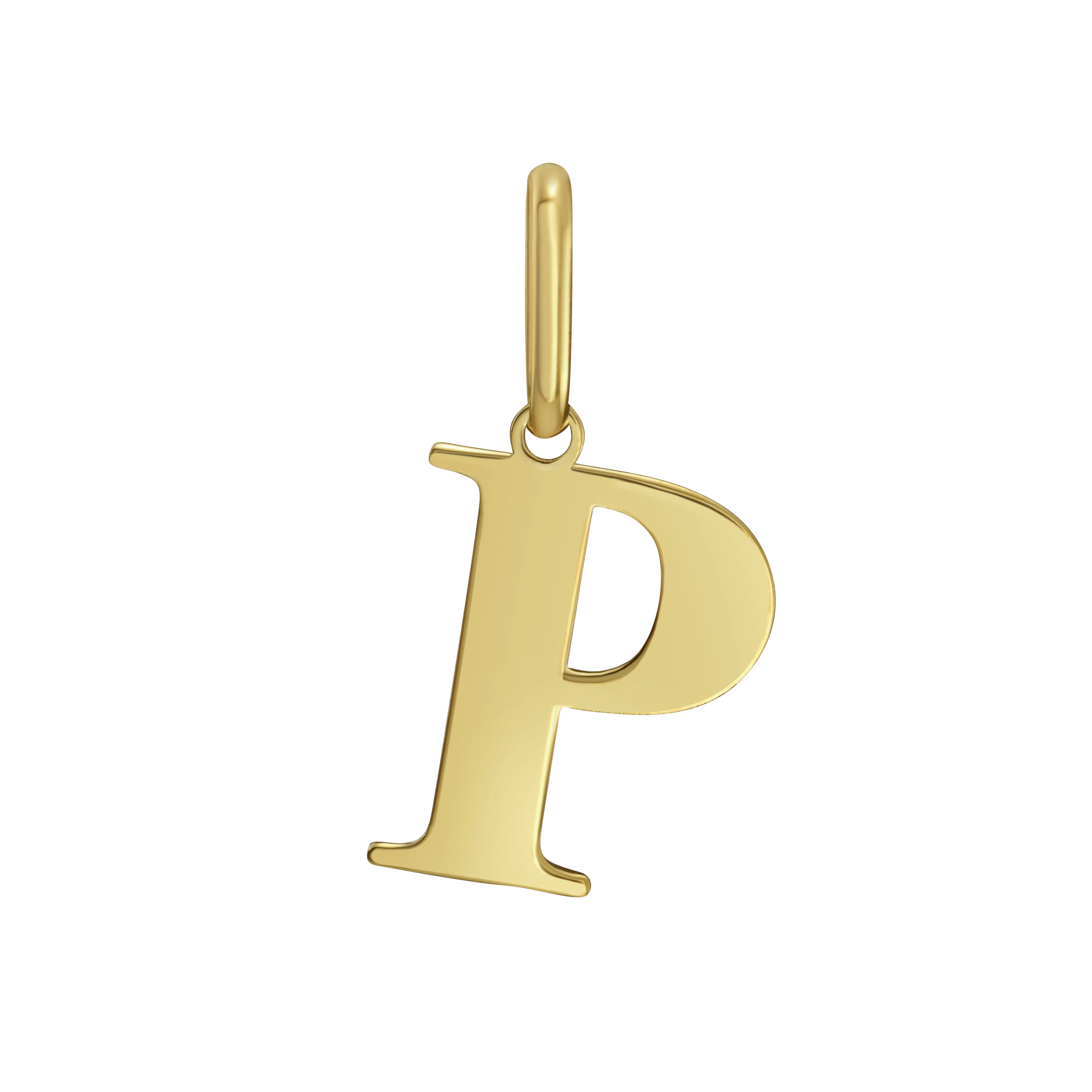 14K Gold Initial Charm / Pendant