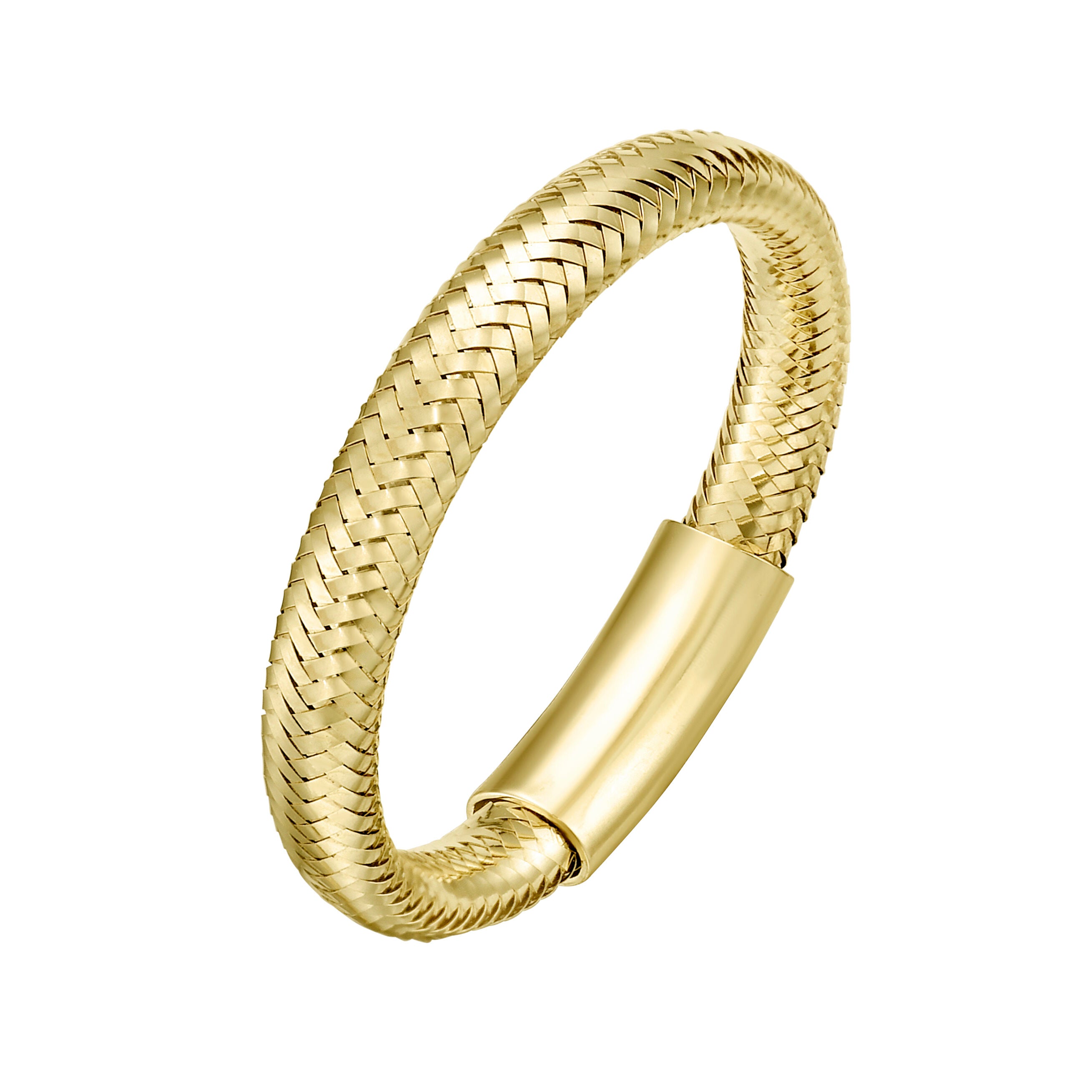14K Gold Stretch Mesh Ring