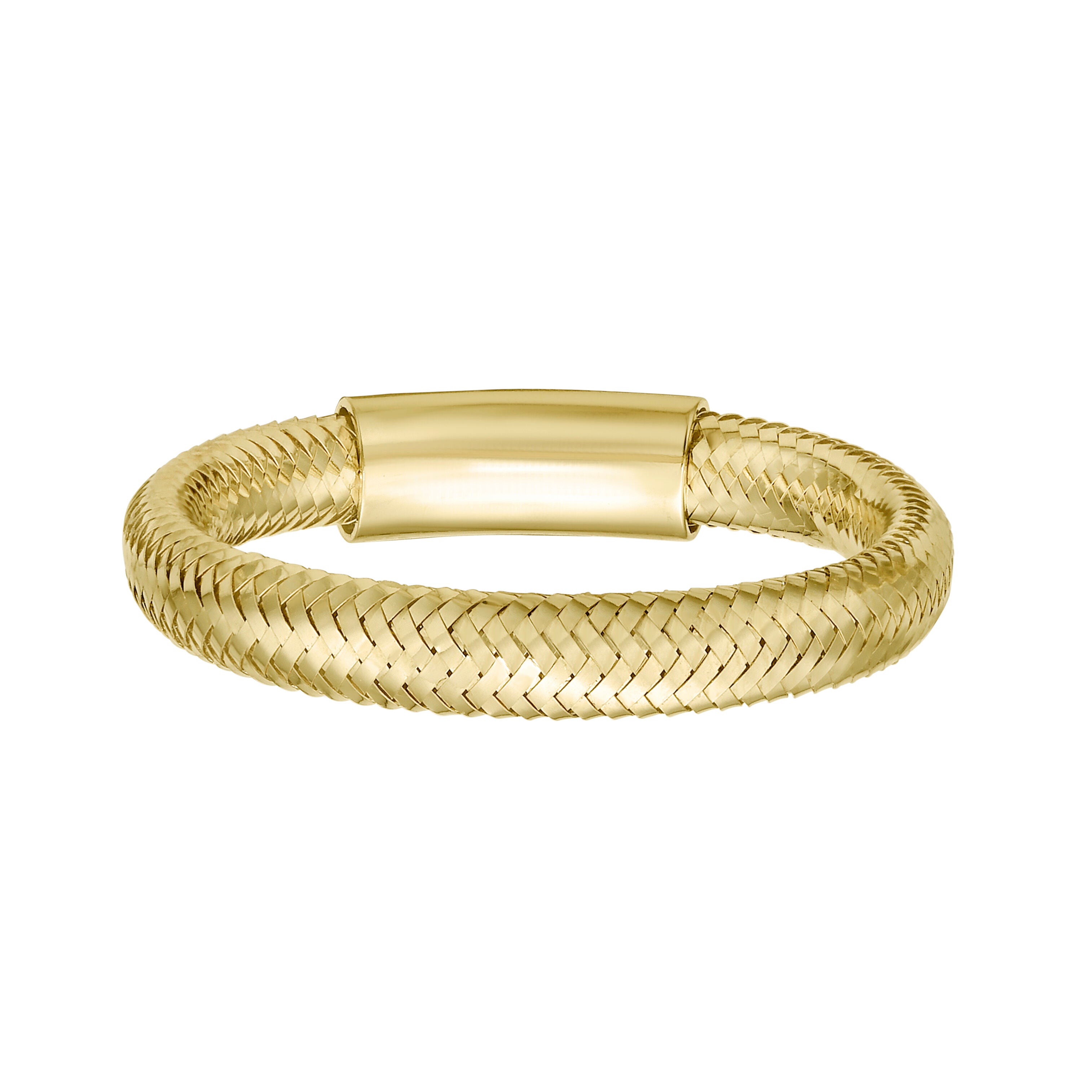 14K Gold Stretch Ring