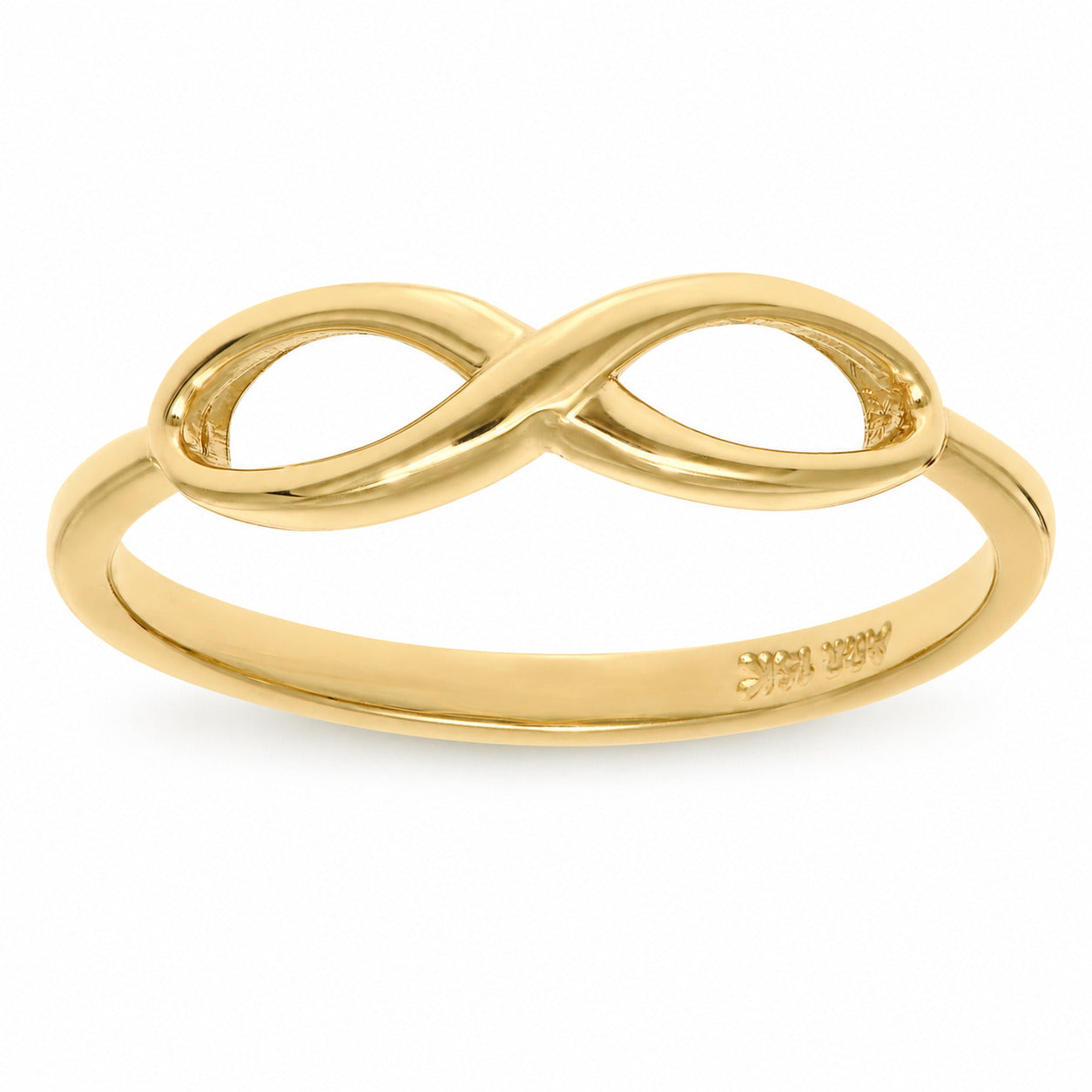 14K Yellow Gold Infinity Ring