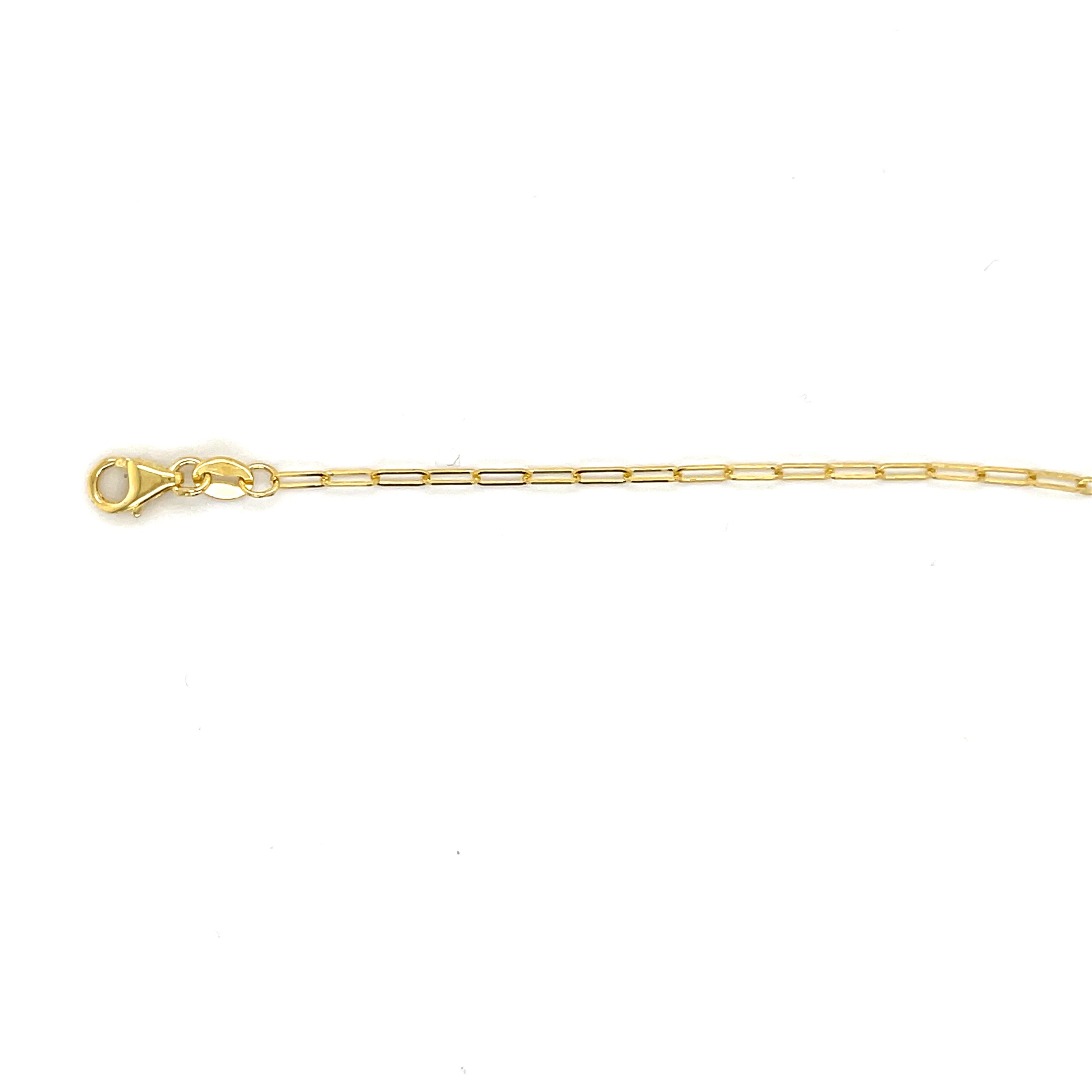 A dainty 14K yellow gold paperclip bracelet featuring a natural baguette-cut Citrine gemstone, the November birthstone symbolizing prosperity and optimism. This elegant and minimalist design is made with real Citrine and crafted for durability, versatility, and everyday comfort. A meaningful jewelry gift for birthdays, anniversaries, and milestone celebrations.